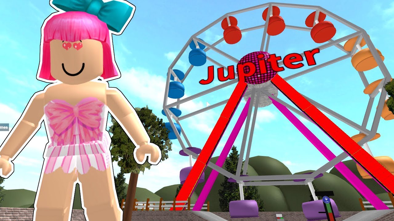Roblox Going To The Theme Park Youtube