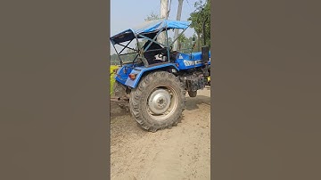 Unseen CAT or JCB 3dx Excavator Loading Sand And Digital Unloading 1 Sonalika DI 750 For Havy Road50