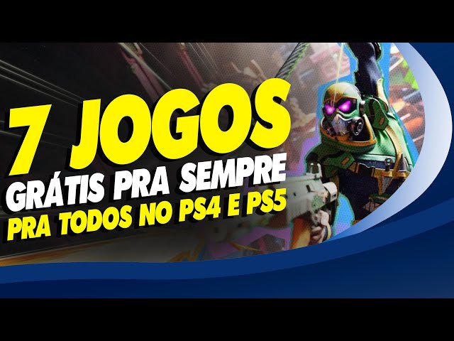 Os melhores jogos grátis para a PS4 e PS5