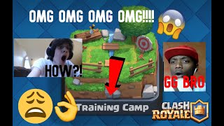 Finally Getting Past The Training Camp In Clash Royale