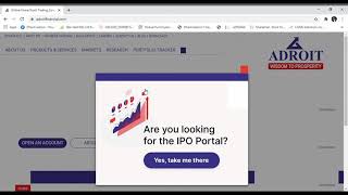 ADROIT Online Account Opening Process for Individual Resident (Single Holder) A/c screenshot 5