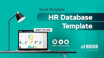 HR Database Excel Template | Manage Employee Records & HR KPIs