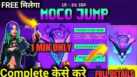 moco jump event | how to complete moco jump event in free fire | moco jump free fire | ff new event