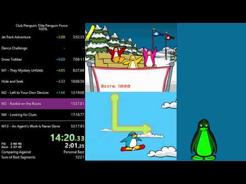 Club Penguin Elite Penguin Force 100% 52:34 [WR]