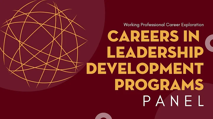 Working Professional Career Exploration Panels - L...