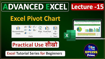 Excel Insert Tab & Pivot Charts Tutorial for Beginners | Complete Guide | By Upciss Prime Lecture 15