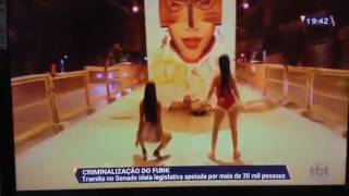 Jornal SBT-  Mc bandida