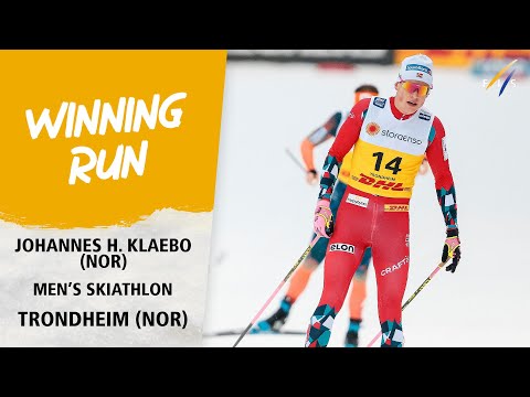 Klaebo saves the best for last in Men's Skiathlon | FIS Cross Country World Cup 23-24