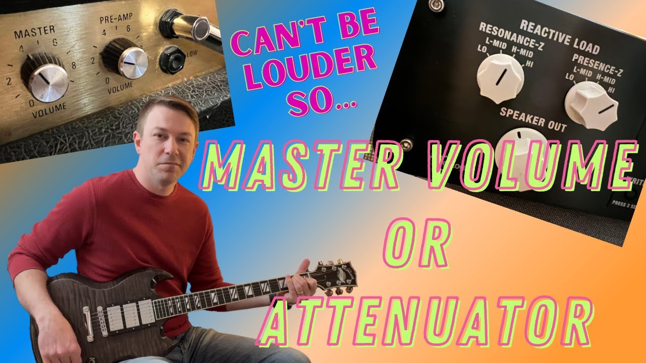Attenuator or Master Volume in Marshall 2204 YouTube