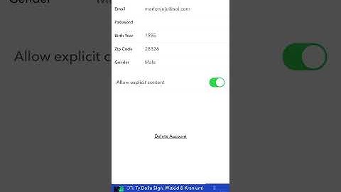 How to change Pandora settings from explicit to edited version.