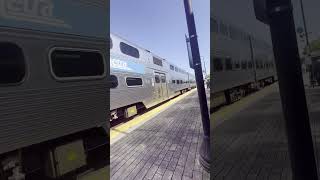 Metra 516 departure from Deerfield IL