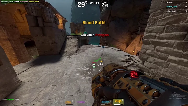 Unreal Tournament 4 Flak gameplay