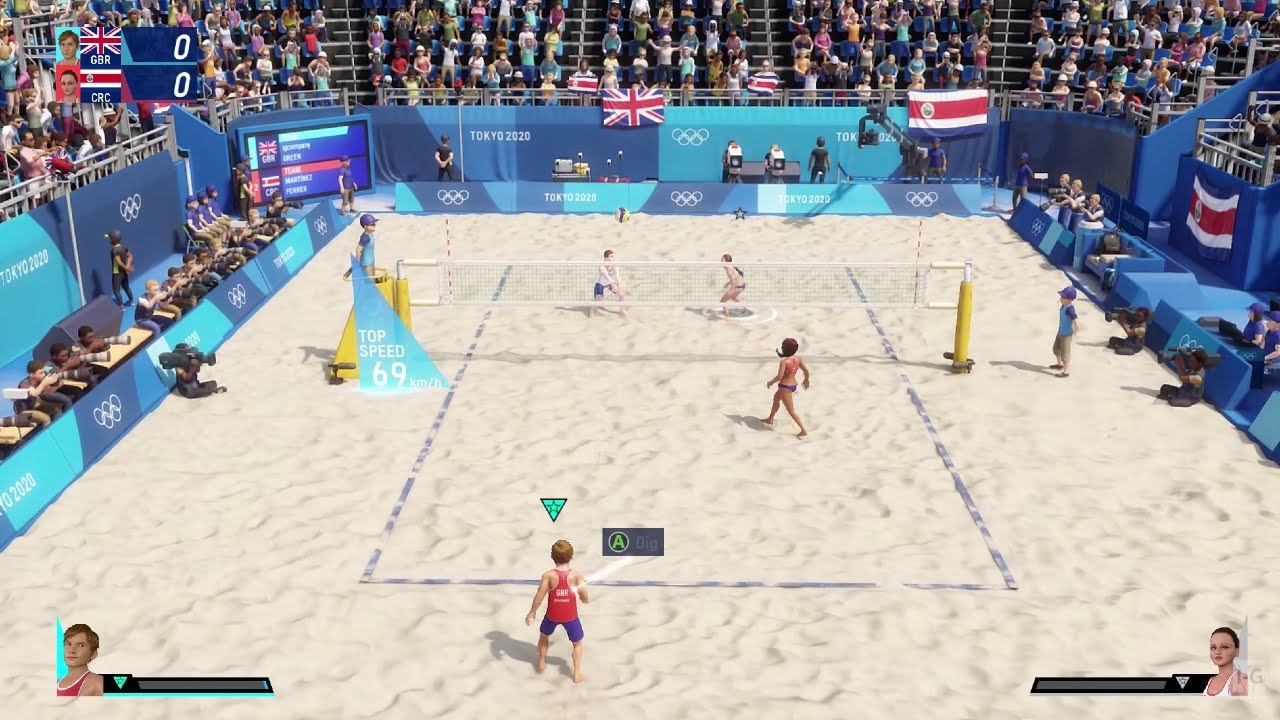 Odds Mastery pint Olympic Games Tokyo 2020 - The Official Video Game - Beach Volleyball -  Gameplay (1080p60fps) - YouTube