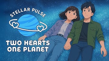 Two Hearts, One Planet - Stellar Pulse (Official Animated Original Music Video)