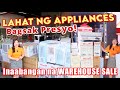 Bagsak presyo lahat ng appliances dito warehouse sale up to 60 off grabehan ang discount