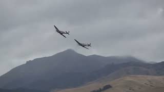 A pair of Spitfires at Omaka 2023