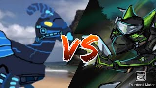 Ninja Parasau Vs Ninja Velociraptor Battle Dino robot Ninja Velociraptor Dino Robot Ninja Parasau screenshot 1