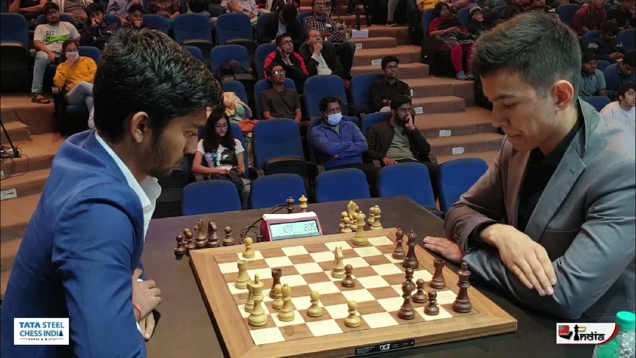 Gukesh D vs Nodirbek Abdusattorov: two blitz games and Armageddon