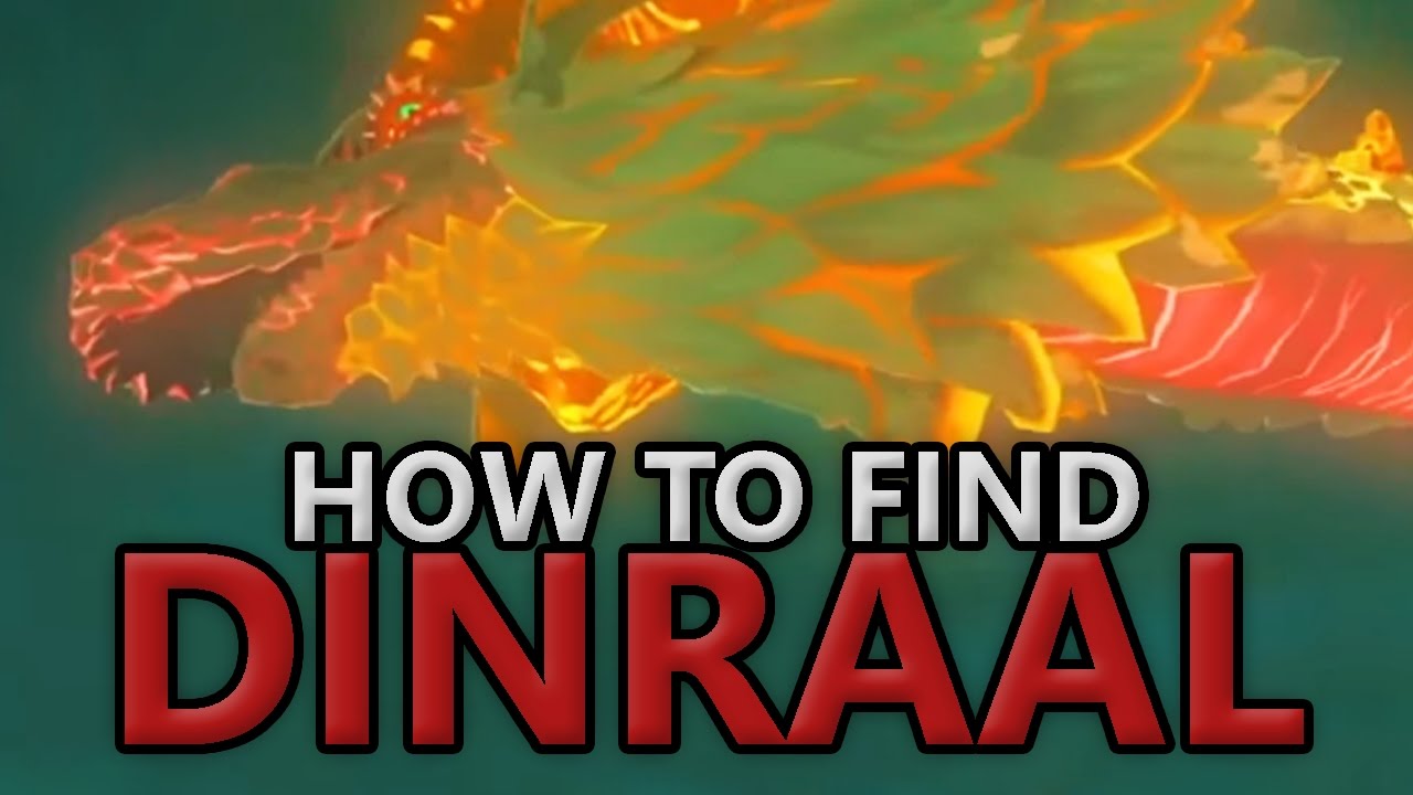 How To Find Dinraal - The Legend of Zelda: Breath of the Wild - Guide