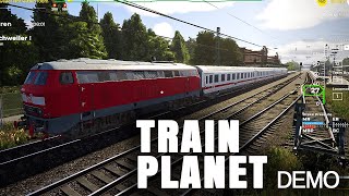 Train Planet demo first look. We try out the new train driving simulator game