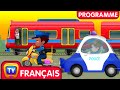 L&#39;évasion du train (The Train Chase)- Histoires Amusantes pour les Enfants