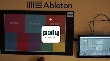 Foot control for Ableton Live with Poly Expressive