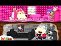 Wolfoo Makes Pink vs Black Secret Room Underground - Playhouse for Kids 🤩 @WolfooCanadaKidsCartoon