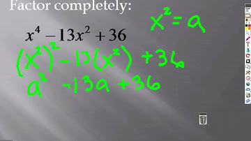 Algebra 6 4 Part 3 Examples Factoring and Solving Polynomial Equations