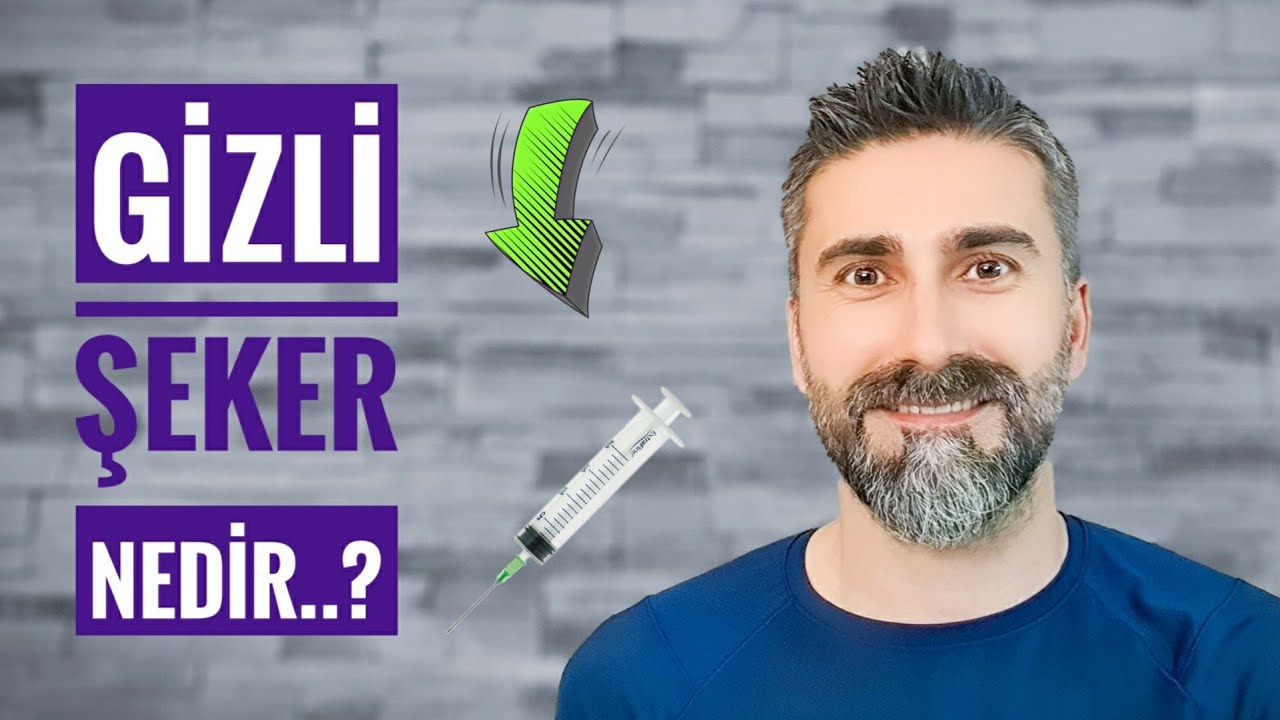 GİZLİ ŞEKER nedir..? (şeker hastalığı, tip 2 diyabet)