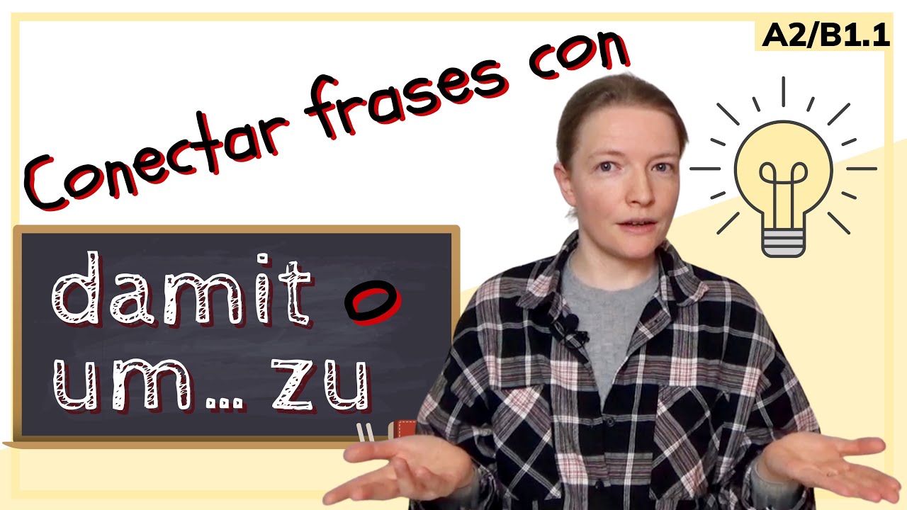 UM ... ZU o DAMIT en alemán: cuándo y cómo usar cuál opción