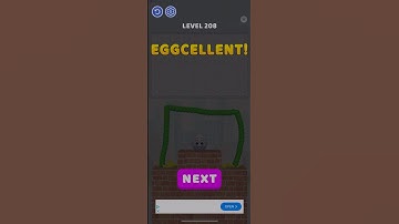 Draw to smash 💥 - Level 208 / Niveau 208 - Walkthrough / Solution #gaming 🥚 #viral