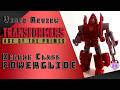 VIDEO REVIEW: Transformers Age of the Primes - Deluxe Class Powerglid