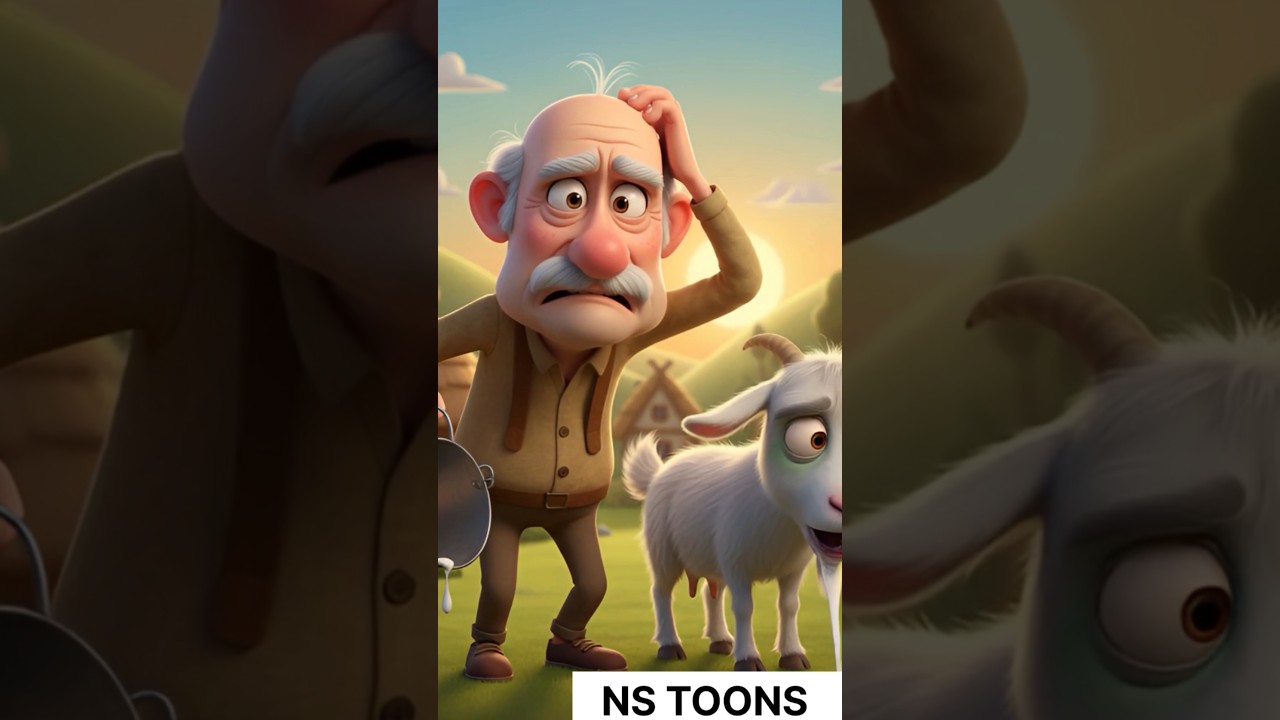 Bakri Ko Kya Hua || #cartoon #animatin #shortvideo #moralstories #ai #shorts #shortfeed #goat