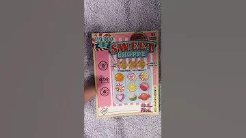 OLG 1 00 Sweet Shoppe Instant Scratch Ticket Ontario Lottery Scratch Off Ticket 