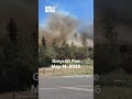 Fire reported in Greycliff