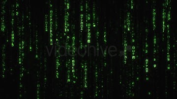 Matrix Falling Code - 4K Stock Animation Files