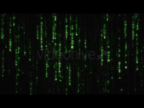 Matrix Falling Code - 4K Stock Animation Files