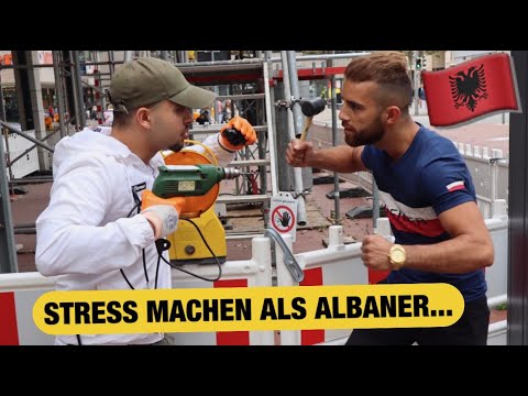 STRESS MACHEN ALS ALBANER 🇦🇱 PRANK!!!