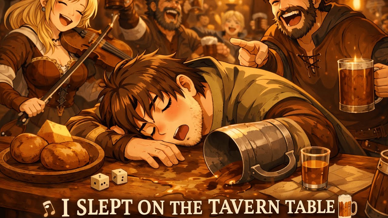 I Slept on the Tavern Table | Medieval Drinking Song (Fiddle & Lute)