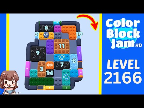 Color Block Jam Level 2166 walkthrough video preview