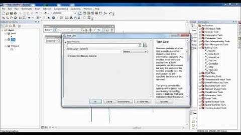 การใช้โปรเเกรม ArcGIS 10 บทที่ 1 การเเก้ไขข้อมูล (Edit data)