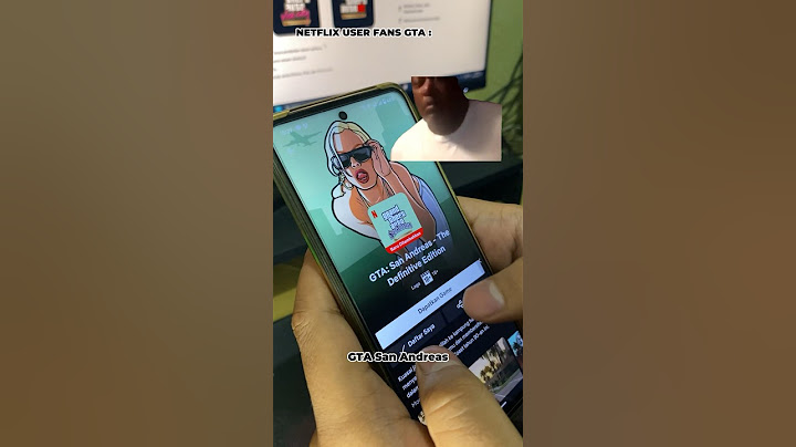 GTA Definitive edition rilis di smartphone ! Khusus pengguna netflix #games #gta #gtavi #gtasa