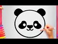 Panda Nasıl Çizilir - Çok Kolay Sevimli Bir Panda Resmi Adım Adım Nasıl Çizilir