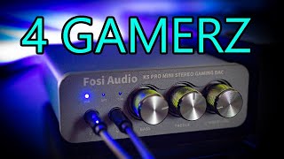 Fosi Audio K5 Pro Mini Gaming Stereo DAC Review - A Non Vintage Episode (NVE)