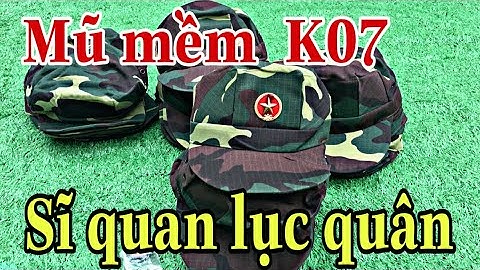 Món quà tặng biếu đẹp và ý nghĩa  | Mũ mềm sĩ quan lục quân K07 | 0865306790 - 0971016136
