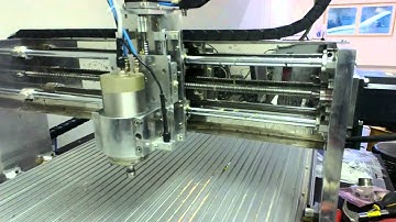 CNC router with AC servos (running G-Code)