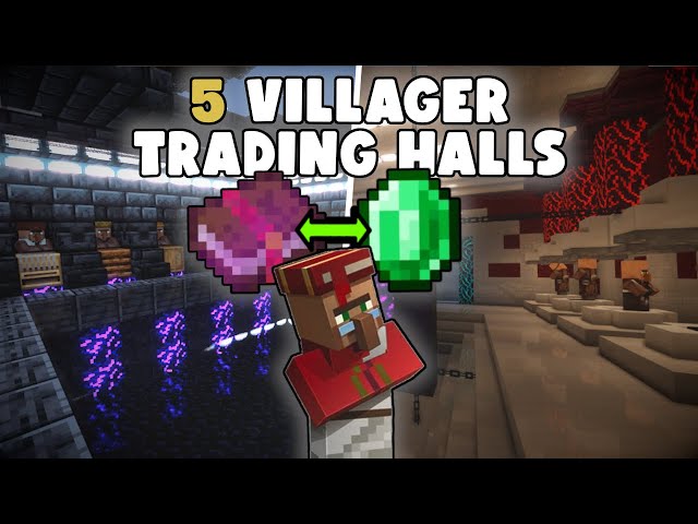 Villager Trading Hall Design Ideas - Infoupdate.org