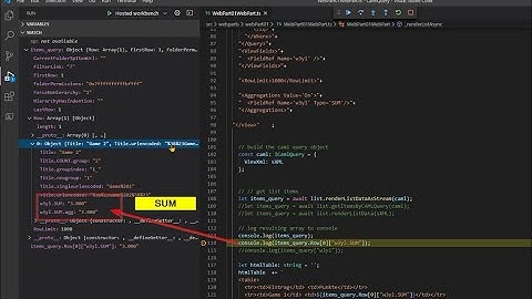OK: SharePoint CamlQuery Sum Count, Aggregations , getItemsByCAMLQuery @pnp