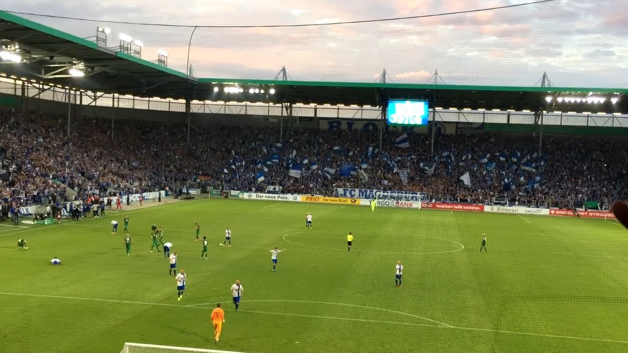 1. FC Magdeburg - FC Augsburg DFB Pokal 2017/2018 | Die Schlussphase inklusive 2:0