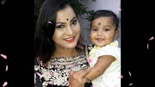 Bidusmita Family Album With Son, Husband And Friends